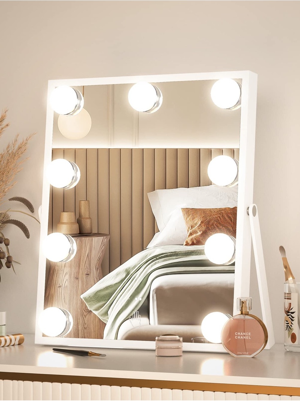 Vanity Mirror with Lights, Gesture Control, 3 Light Modes